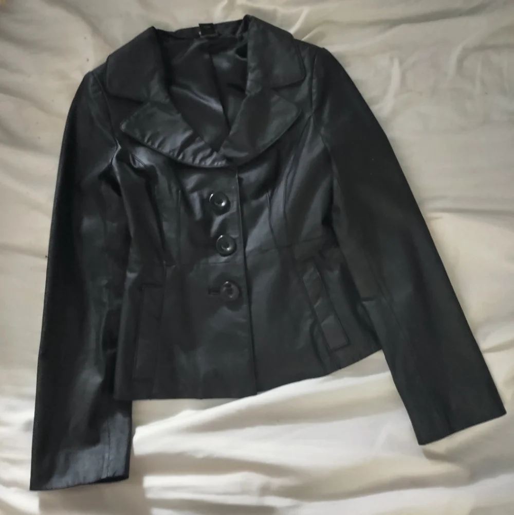 Guess leather coat